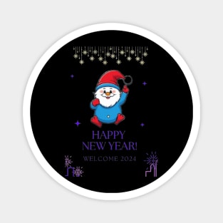 New Year 2024 Magnet